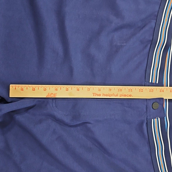 Sports Illustrated Men's Stretch Comfort Waist Shorts 4XL Blue NWT 6" Inseam - Picture 9 of 14